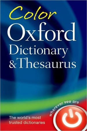 Book Color Dictionary & Thesaurus, 3e free