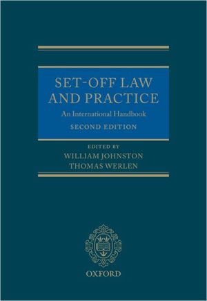 Book Set-Off Law and Practice: An International Handbook free