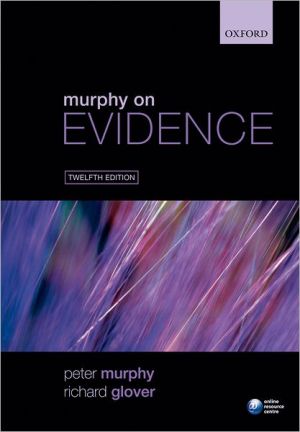 Book Murphy on Evidence free