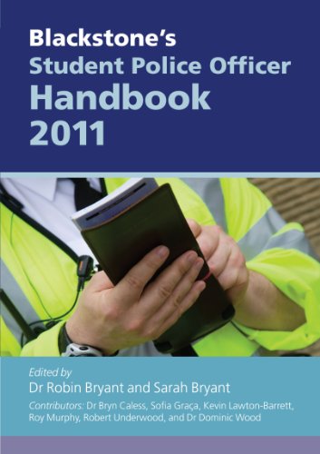 Book Blackstone's Student Police Officer Handbook 2011 free