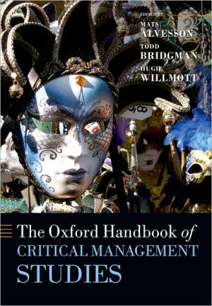 Book The Oxford Handbook of Critical Management Studies (Oxford Handbooks) free