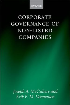 Book Corporate Governance of Non-Listed Companies free