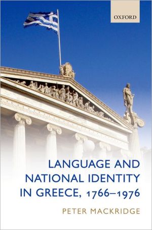 Book Language and National Identity in Greece, 1766-1976 free