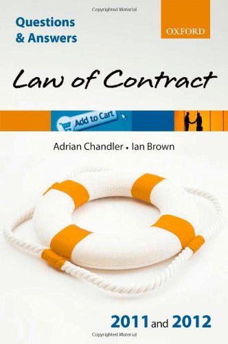 Book Q & A Law of Contract 2011 and 2012 (Questions & Answers) free