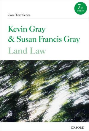 Book Land Law (Core Text) free