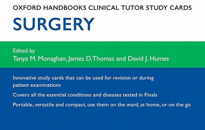 Book Oxford Handbooks Clinical Tutor Study Cards: Surgery (Oxford Handbooks Study Cards) free
