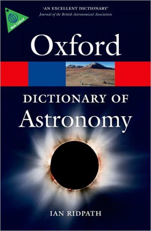 Book A Dictionary of Astronomy (Oxford Paperback Reference) (Oxford Quick Reference) free