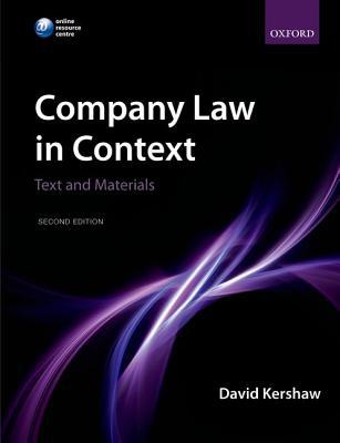 Book Company Law in Context: Text and Materials: Text and materials free
