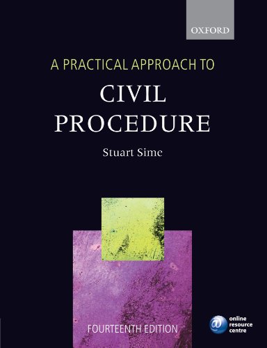 Book A Practical Approach to Civil Procedure (Practical Approach Series) free