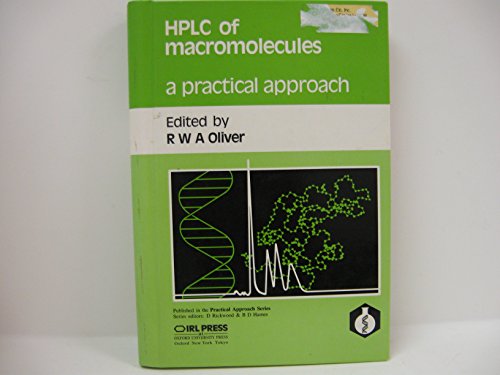 Book Hplc Of Macromolecules: A Practical Approach (practical Approach Series) free