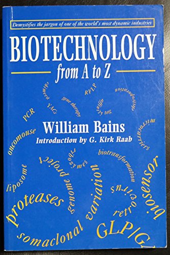 Book Biotechnology from A to Z free