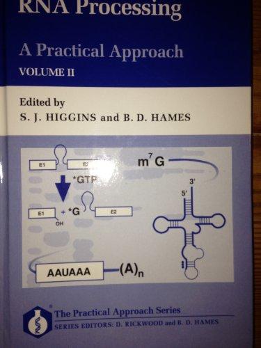 Book RNA Processing: A Practical Approach Volume II (The Practical Approach Series) free