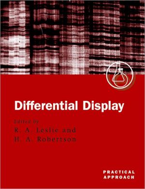 Book Differential Display: A Practical Approach free