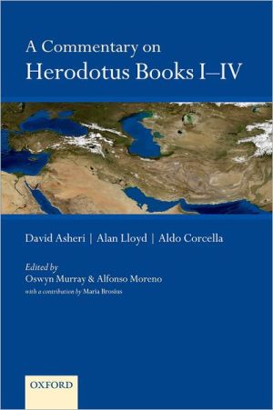 Book A Commentary on Herodotus Books I-IV free