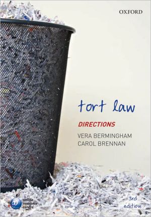 Book Tort Law Directions free