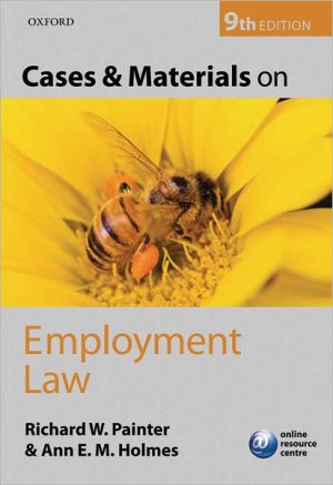 Book Cases and Materials on Employment Law free