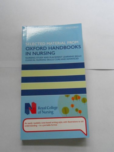 Book Selected Material from Oxford Handbooks in Nursing free