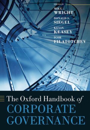 Book The Oxford Handbook of Corporate Governance (Oxford Handbooks) free
