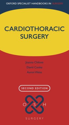 Book Cardiothoracic Surgery (Oxford Specialist Handbooks in Surgery) free