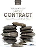 Book Koffman & Macdonald's Law of Contract free