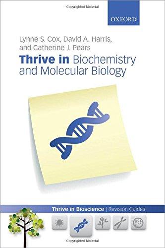 Book Thrive in Biochemistry and Molecular Biology (Thrive In Bioscience Revision Guides) free