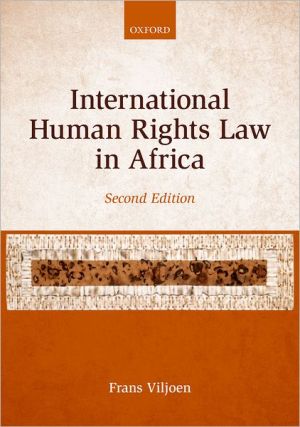 Book International Human Rights Law In Africa free