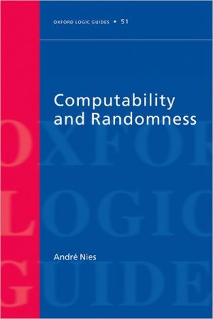 Book Computability and Randomness (Oxford Logic Guides) free