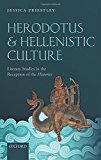 Book Herodotus and Hellenistic Culture: Literary Studies in the Reception of the Histories free