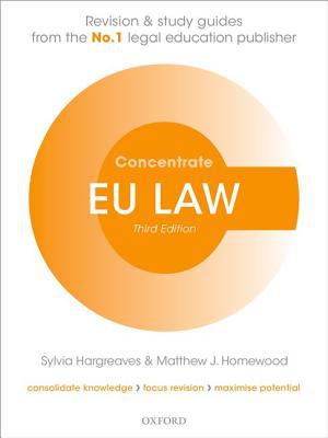 Book Eu Law Concentrate: Law Revision And Study Guide free