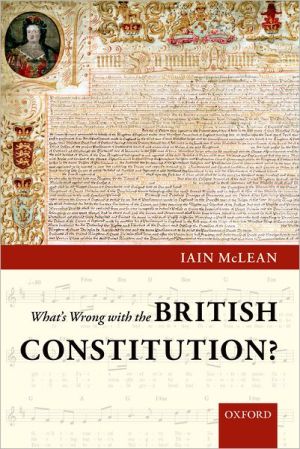 Book What's Wrong With The British Constitution? free