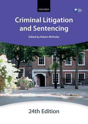 Book Criminal Litigation And Sentencing (bar Manuals) free