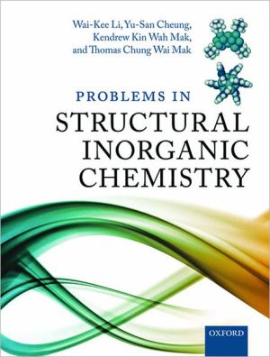 Book Problems in Structural Inorganic Chemistry free