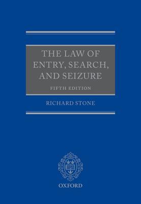 Book The Law of Entry, Search, and Seizure free