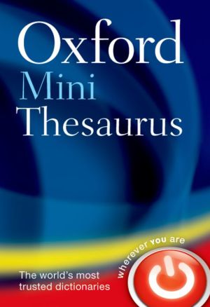 Book Oxford Mini Thesaurus free