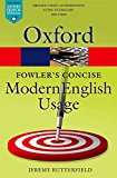 Book Fowler's Concise Dictionary of Modern English Usage (Oxford Quick Reference) free