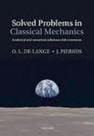 Book Solved Problems In Classical Mechanics: Analytical And Numerical Solutions With Comments free
