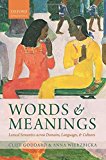 Book Words and Meanings: Lexical Semantics Across Domains, Languages, and Cultures free