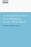 Book An Introduction to Empirical Legal Research free