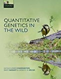 Book Quantitative Genetics in the Wild free