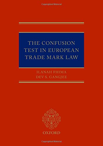 Book The Confusion Test in European Trade Mark Law free