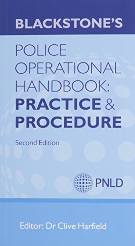 Book Blackstone's Police Operational Handbook 2013: Law & Practice And Procedure Pack free