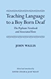 Book Teaching Language To A Boy Born Deaf free