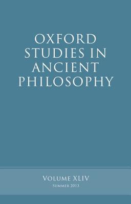 Book Oxford Studies in Ancient Philosophy: Volume 44 free