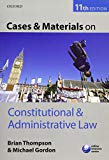 Book Cases & Materials on Constitutional & Administrative Law free