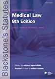 Book Blackstone's Statutes On Medical Law (blackstone's Statute Series) free