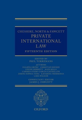 Book Cheshire, North & Fawcett: Private International Law free