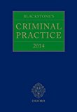 Book Blackstone's Criminal Practice 2014 free