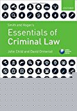 Book Smith & Hogan's Essentials of Criminal Law free