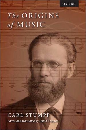 Book The Origins of Music (European Society for the Cognitive Sciences of Music) free