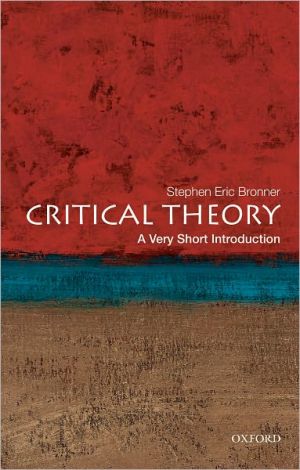 Book Critical Theory: A Very Short Introduction free